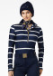 náhled Dámský rolák Goldbergh Maxime Ski Pully Breton Stripe Blue/Cream