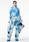 náhled Dámský rolák Goldbergh Jean Ski Pully Denim Print