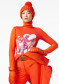 náhled Dámské triko Goldbergh Femme Long Sleeve Tee Orange