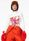 náhled Dámské triko Goldbergh Femme Long Sleeve Tee White