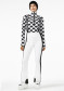 náhled Dámský rolák Goldbergh Chérie Ski Pully White/Black