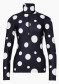 náhled Dámský rolák Goldbergh Dottie Ski Pully Dot Black