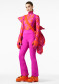 náhled Dámský rolák Goldbergh Rosy Ski Pully Romantic Rose Orange