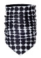 náhled Dámský nákrčník Goldbergh Nostalgia Neckwarmer Black Retro Dot