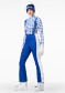 náhled Dámský rolák Goldbergh Sportif Ski Pully Dazzling Blue