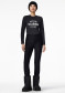 náhled Dámské triko Goldbergh Madame Long Sleeve Tee Black