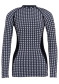 náhled Dámské termotriko Goldbergh Starlet Baselayer Long Sleeve Black/White
