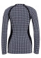 náhled Dámské termotriko Goldbergh Starlet Baselayer Long Sleeve Black/White