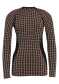 náhled Dámské termotriko Goldbergh Starlet Baselayer Long Sleeve Black/Toffee