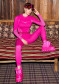 náhled Dámské termotriko Goldbergh Slick Baselayer Long Sleeve Passion Pink