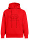 náhled Dámská mikina Goldbergh Sparkling Hooded Sweater Flame