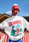 náhled Dámská mikina Goldbergh La Montagne Crew Neck Sweater White