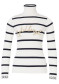 náhled Dámský svetr Goldbergh Mimi Long Sleeve Knit Sweater Breton Stripe Cream/Blue
