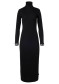 náhled Dámské šaty Goldbergh Mireille Long Sleeve Knit Dress Black