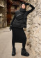 náhled Dámské šaty Goldbergh Mireille Long Sleeve Knit Dress Black