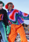 náhled Dámský svetr Goldbergh Marbre Long Sleeve Knit Sweater Absinthe Rainbow