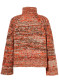 náhled Dámský svetr Goldbergh Aimee Long Sleeve Knit Sweater Army/Orange