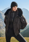 náhled Dámská čepice Goldbergh Bonbon Beanie Black