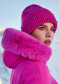 náhled Dámská čepice Goldbergh Dream Beanie Passion Pink
