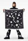 náhled Dámský šátek Goldbergh La Course Scarf Black