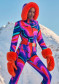 náhled Dámské rukavice Goldbergh Hill Mittens Orange