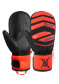 náhled Dětské závodní rukavice Reusch Worldcup Warrior Prime R-TEX® XT Junior Mitten - Black/Fluo Red
