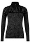 náhled Dámský svetr Newland N4 6640/167 Lady Full Zip Black/Dark Gray