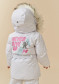 náhled Dětská bunda Poivre Blanc W24-1201-Bbgl Synthetic Down Ski White