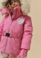 náhled Dětská bunda Poivre Blanc W24-1201-Bbgl Synthetic Down Ski Orchid Pink