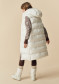 náhled Dámská vesta Poivre Blanc W24-1208-Wo Synthetic Down Ski Natural White