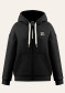 náhled Dámská mikina Poivre Blanc W24-5401-Wo Sherpa Hoody Jacket Black