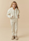 náhled Dětské kalhoty Poivre Blanc W24-5420-Jrgl Neoprene Pants Natural White