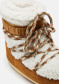 náhled Dámské boty Moon Boot Icon LOW Shearling-MA03 Whisky/Off White