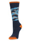 náhled Dětské lyžařské podkolenky Spyder Youth Sweep Ski Socks - Camouflage Aether Blue