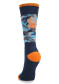 náhled Dětské lyžařské podkolenky Spyder Youth Sweep Ski Socks - Camouflage Aether Blue