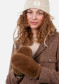 náhled Barts Fur Mitts 1617-2402-09 Brown