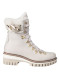 náhled Nis 2415462/1 Scarponcino Zip Lat./Pelle Vit.Avorio