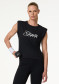 náhled Dámské tričko Goldbergh Genevieve Sleeveless Top Black