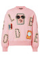 náhled Dámská mikina Goldbergh Piscine Sweater Salmon Rose