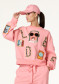 náhled Dámská mikina Goldbergh Piscine Sweater Salmon Rose