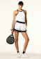 náhled Dámské šortky Goldbergh Brise Short White