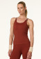 náhled Dámské tílko Goldbergh Virginie Tank With Bra Bronze Brown