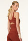 náhled Dámské tílko Goldbergh Virginie Tank With Bra Bronze Brown