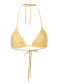 náhled Dámský Goldbergh Bronzer Bikini Top Gold
