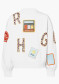 náhled Dámská mikina Goldbergh Piscine Sweater White