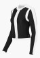 náhled Dámské koupací tričko Goldbergh Splash Long Sleeve Zip Ras Black