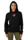náhled Dámská Mikina Fox W Fox Head Fleece Po Black/Pink