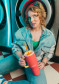 náhled Termo láhev Kambukka Rio Tumbler 950 ml Pink Papaya