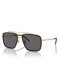 náhled Sluneční brýle Dolce & Gabbana 0DG2220 02/81 57 Gold/Black-Dark/Light Brown Gradient