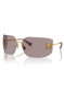 náhled Sluneční brýle Miu Miu 0MU 54YS 5AK06I80 Gold-Light Purple Brown